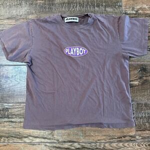 Playboy T-Shirt By Pacsum | Large | Brown